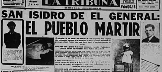 Dia de la toma de San Isidro del General