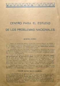 Centro para el Estudio de los Problemas Nacionales