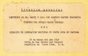 Citación Especial