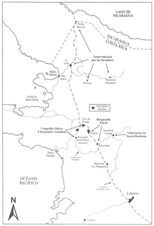 Mapa Invasión del 55