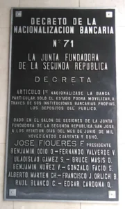 Nacionalización Bancaria