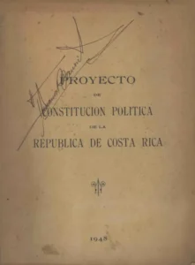 Proyecto de Constitución Política