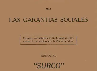Rodrigo Facio y el CEPN ante las Garantías Sociales Rodrigo Facio y el CEPN ante las Garantías Sociales
