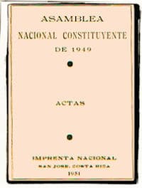 Actas constituyente 1949