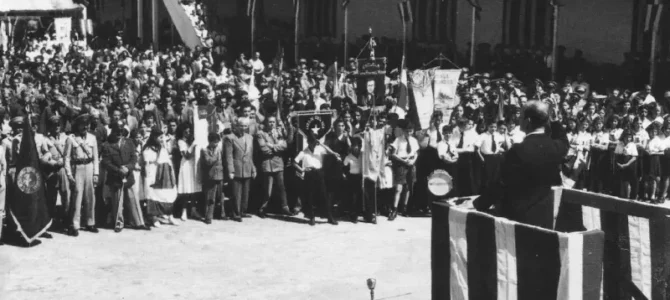 Discurso Uladislao Gámez en el acto de Abolición del Ejército