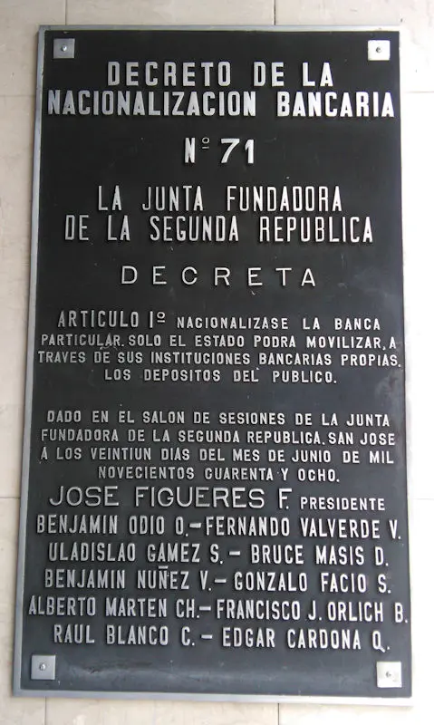 Nacionalización Bancaria
